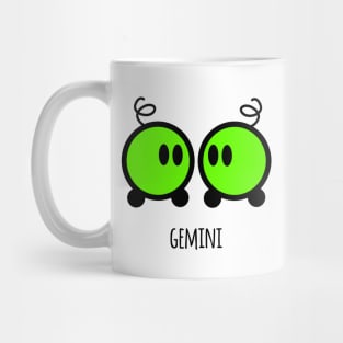 Horoscope - Cute zodiac – Gemini (white) Mug